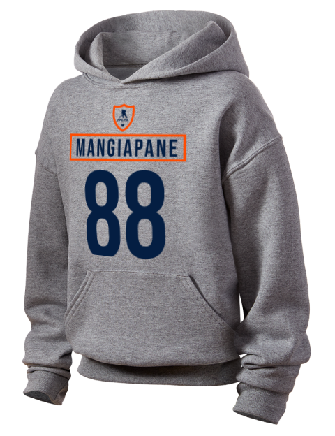 Home Jersey Andrew Mangiapane Youth Hooded Sweatshirt | Swagsta