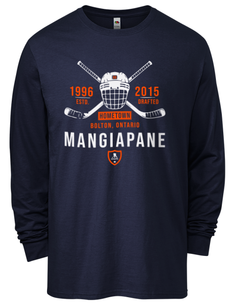 Heritage Andrew Mangiapane Men's Long-Sleeve T-Shirt | Swagsta