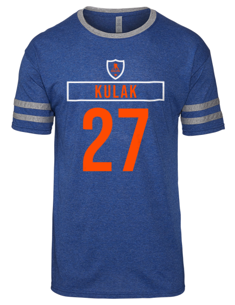 Away Jersey Brett Kulak Men's Tri-Blend T-Shirt | Swagsta
