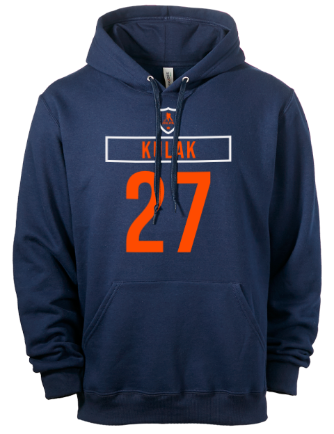 Away Jersey Brett Kulak Eco Premium Unisex Hooded Sweatshirt | Swagsta