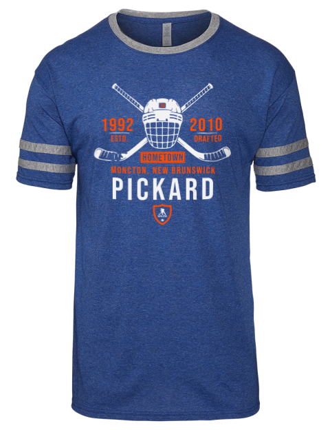 Heritage Calvin Pickard Men's Tri-Blend T-Shirt | Swagsta