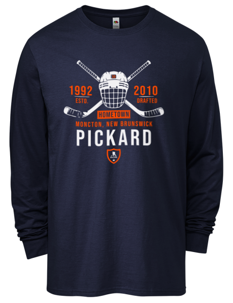 Heritage Calvin Pickard Men's Long-Sleeve T-Shirt | Swagsta