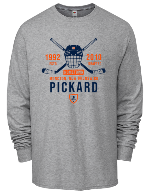 Classic Heritage Calvin Pickard Men's Long-Sleeve T-Shirt | Swagsta