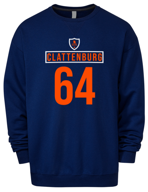 Away Jersey Connor Clattenburg Premium Unisex Crewneck Sweatshirt | Swagsta