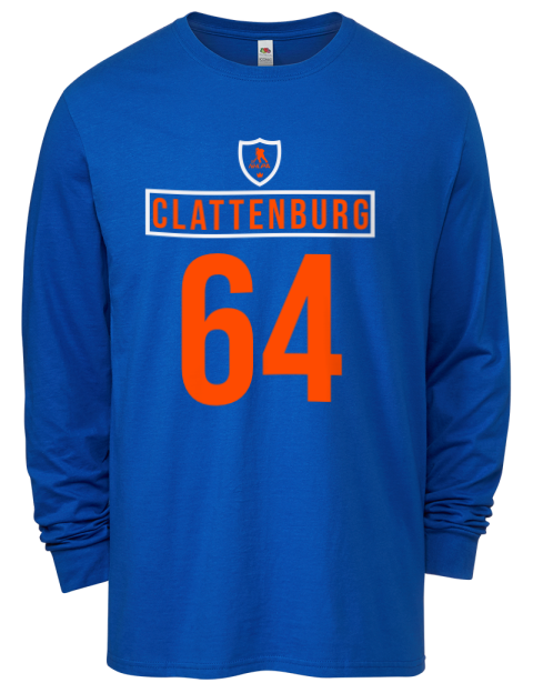 Away Jersey Connor Clattenburg Men's Long-Sleeve T-Shirt | Swagsta