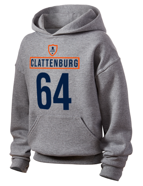 Home Jersey Connor Clattenburg Youth Hooded Sweatshirt | Swagsta