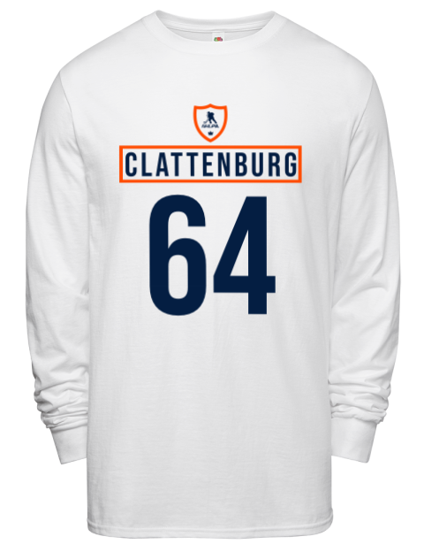 Home Jersey Connor Clattenburg Men's Long-Sleeve T-Shirt | Swagsta