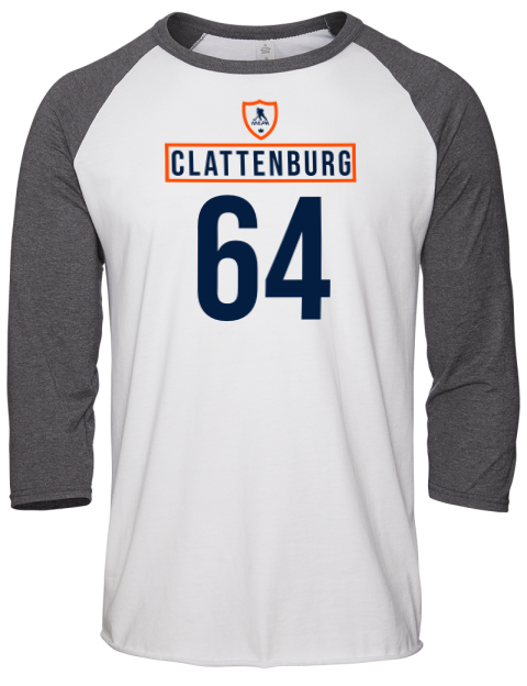 Home Jersey Connor Clattenburg Unisex Premium Three-Quarter Raglan T-Shirt | Swagsta