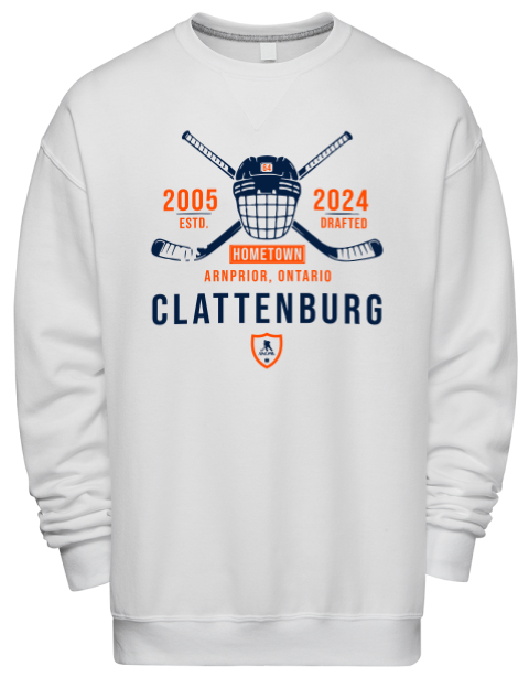 Classic Heritage Connor Clattenburg Premium Unisex Crewneck Sweatshirt | Swagsta