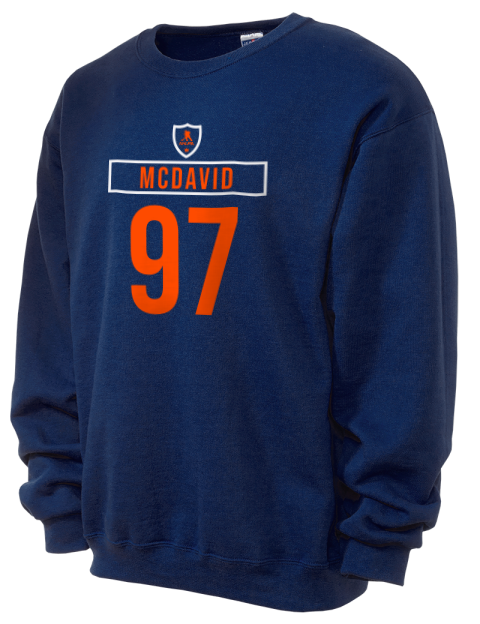 Away Jersey Connor Mcdavid Unisex Crewneck Sweatshirt | Swagsta