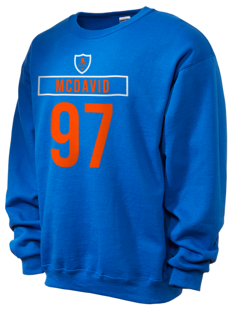 Away Jersey Connor Mcdavid Unisex Crewneck Sweatshirt | Swagsta