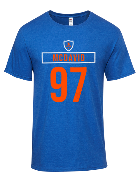 Away Jersey Connor Mcdavid Iconic Men's T-Shirt | Swagsta