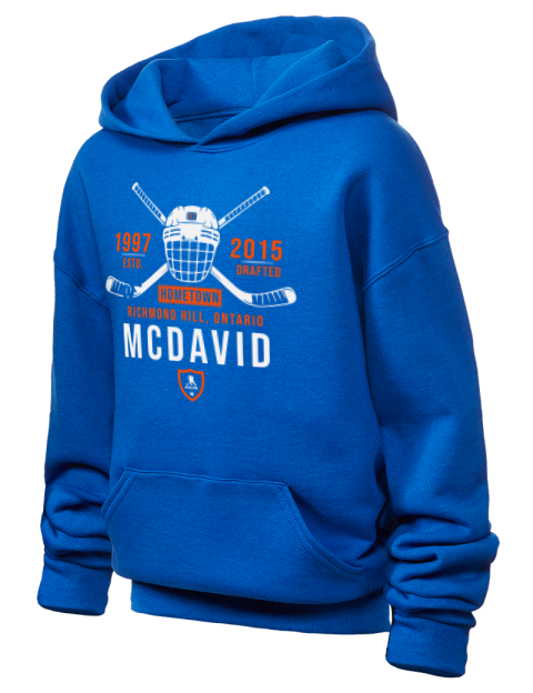 Heritage Connor Mcdavid Youth Hooded Sweatshirt | Swagsta