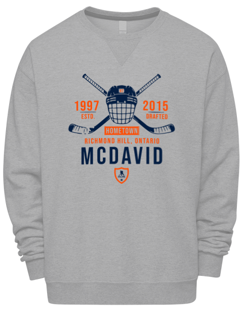 Classic Heritage Connor Mcdavid Premium Unisex Crewneck Sweatshirt | Swagsta