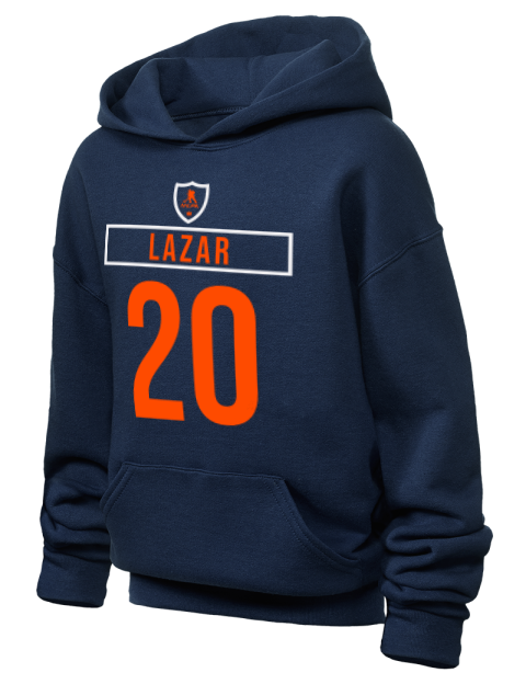 Away Jersey Curtis Lazar Youth Hooded Sweatshirt | Swagsta
