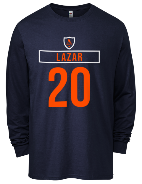Away Jersey Curtis Lazar Men's Long-Sleeve T-Shirt | Swagsta