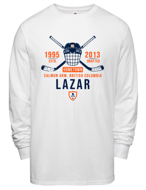 Classic Heritage Curtis Lazar Men's Long-Sleeve T-Shirt | Swagsta