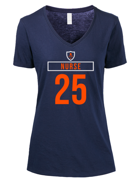 Away Jersey Darnell Nurse Premium Ladies V-Neck T-Shirt | Swagsta