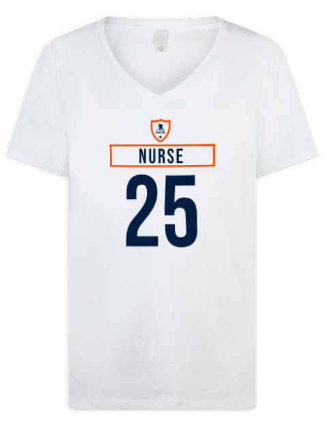 Home Jersey Darnell Nurse Premium Ladies V-Neck T-Shirt | Swagsta