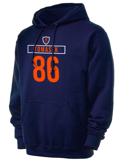 Away Jersey David Tomasek Unisex Hooded Sweatshirt | Swagsta