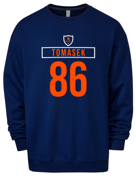 Away Jersey David Tomasek Premium Unisex Crewneck Sweatshirt | Swagsta