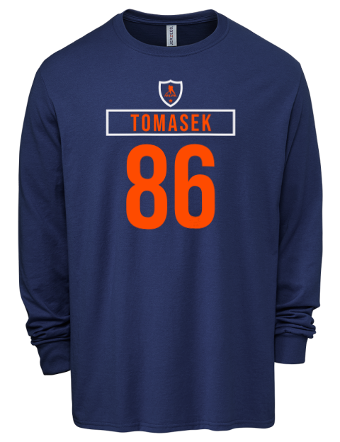 Away Jersey David Tomasek Men's Premium Blend Long Sleeve-T-Shirt | Swagsta