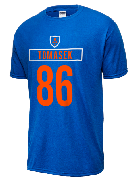 Away Jersey David Tomasek Dri-Power Unisex T-Shirt | Swagsta