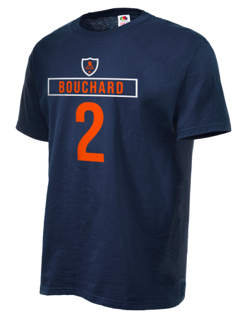 Away Jersey Evan Bouchard Unisex T-Shirt | Swagsta