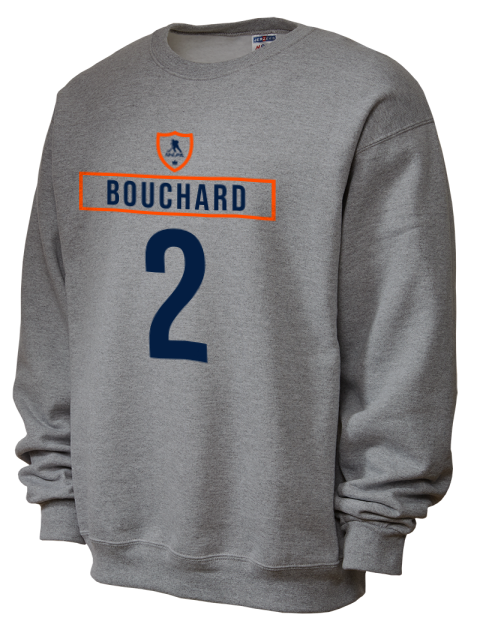 Home Jersey Evan Bouchard Unisex Crewneck Sweatshirt | Swagsta