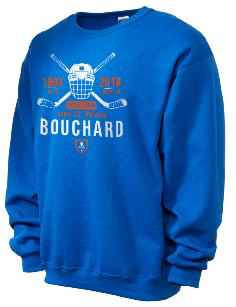 Heritage Evan Bouchard Unisex Crewneck Sweatshirt | Swagsta