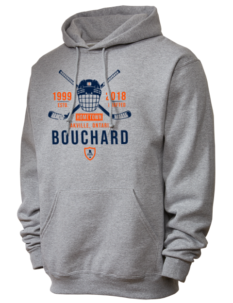 Classic Heritage Evan Bouchard Unisex Hooded Sweatshirt | Swagsta
