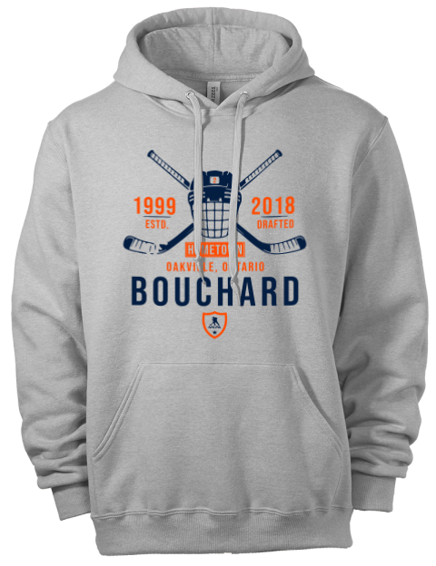 Classic Heritage Evan Bouchard Eco Premium Unisex Hooded Sweatshirt | Swagsta