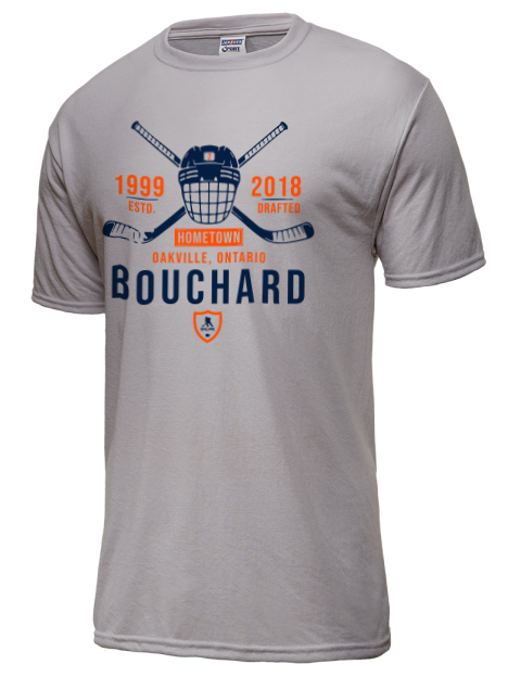 Classic Heritage Evan Bouchard Dri-Power Unisex T-Shirt | Swagsta