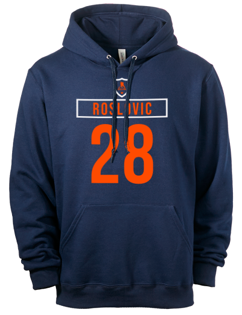 Away Jersey Jack Roslovic Eco Premium Unisex Hooded Sweatshirt | Swagsta