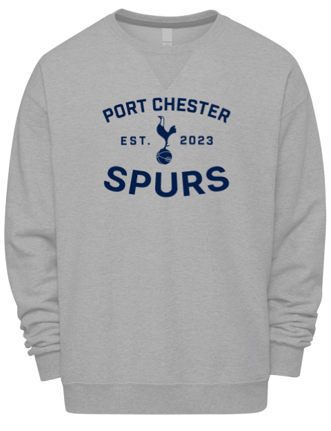 Fan Wear Port Chester Spurs Premium Unisex Crewneck Sweatshirt | Swagsta