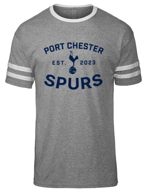 Fan Wear Port Chester Spurs Men's Tri-Blend T-Shirt | Swagsta