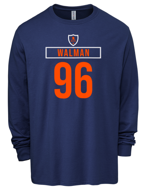 Away Jersey Jake Walman Men's Premium Blend Long Sleeve-T-Shirt | Swagsta