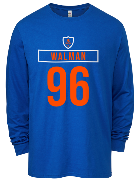 Away Jersey Jake Walman Men's Long-Sleeve T-Shirt | Swagsta