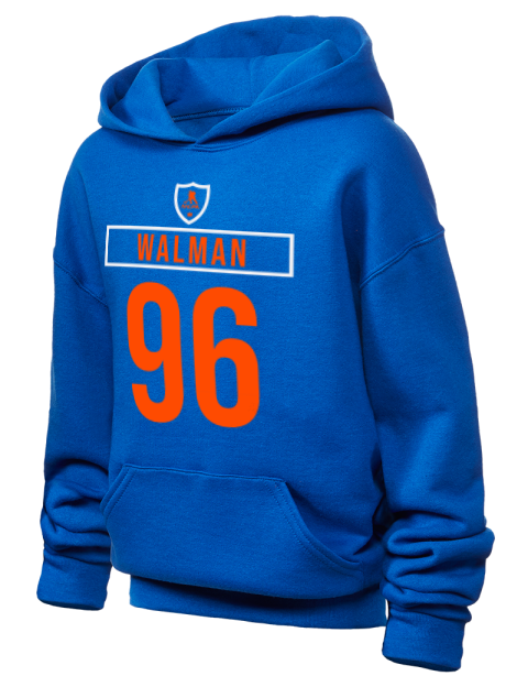 Away Jersey Jake Walman Youth Hooded Sweatshirt | Swagsta