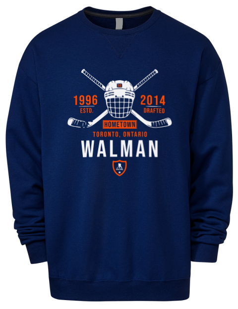 Heritage Jake Walman Premium Unisex Crewneck Sweatshirt | Swagsta