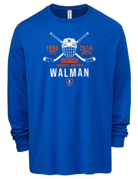 Heritage Jake Walman Men's Premium Blend Long Sleeve-T-Shirt | Swagsta