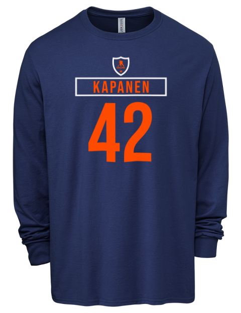 Away Jersey Kasperi Kapanen Men's Premium Blend Long Sleeve-T-Shirt | Swagsta
