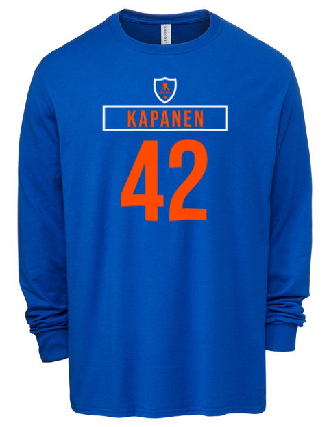 Away Jersey Kasperi Kapanen Men's Premium Blend Long Sleeve-T-Shirt | Swagsta