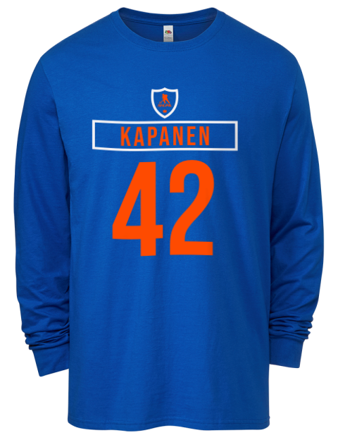 Away Jersey Kasperi Kapanen Men's Long-Sleeve T-Shirt | Swagsta