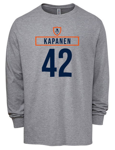 Home Jersey Kasperi Kapanen Men's Premium Blend Long Sleeve-T-Shirt | Swagsta