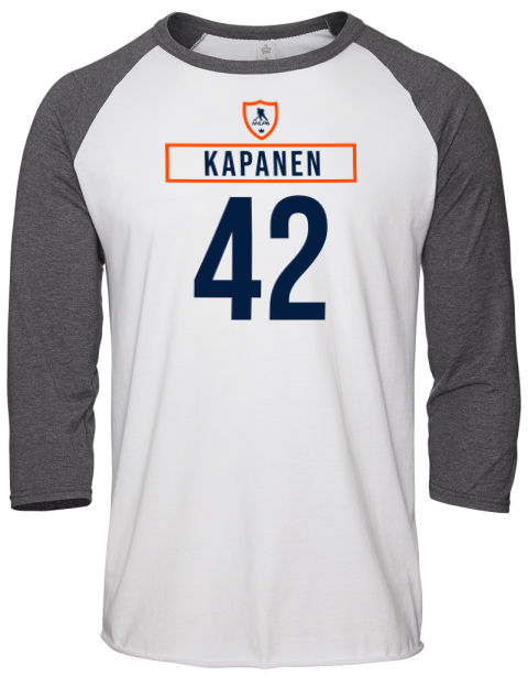 Home Jersey Kasperi Kapanen Unisex Premium Three-Quarter Raglan T-Shirt | Swagsta
