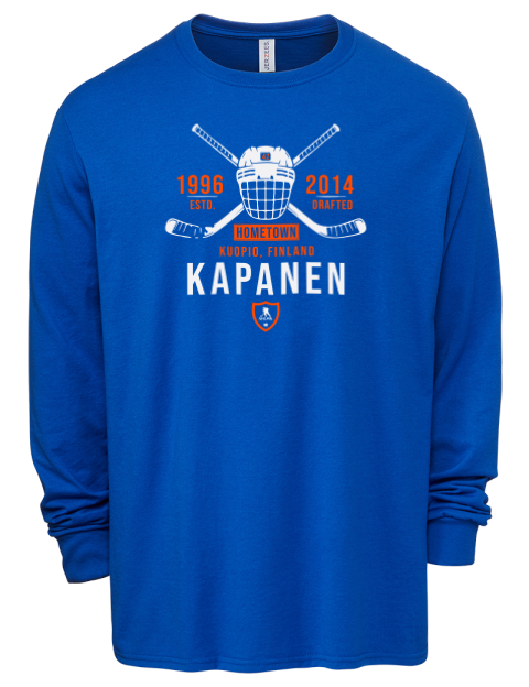 Heritage Kasperi Kapanen Men's Premium Blend Long Sleeve-T-Shirt | Swagsta