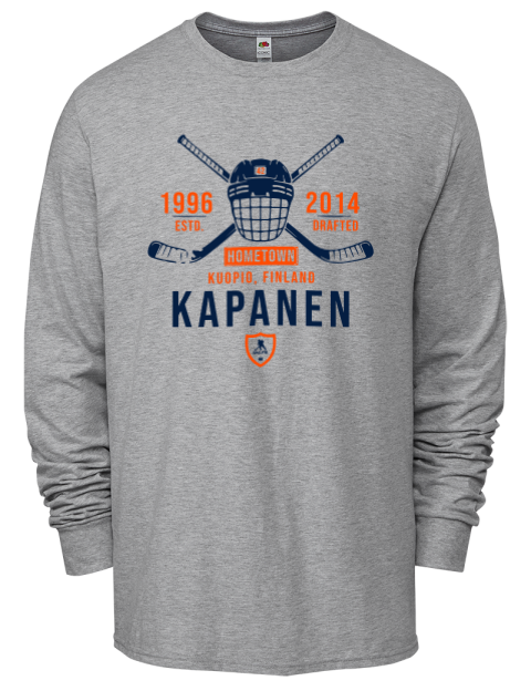 Classic Heritage Kasperi Kapanen Men's Long-Sleeve T-Shirt | Swagsta