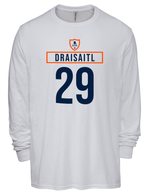 Home Jersey Leon Draisaitl Men's Premium Blend Long Sleeve-T-Shirt | Swagsta