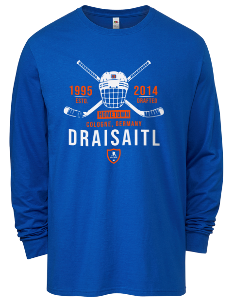Heritage Leon Draisaitl Men's Long-Sleeve T-Shirt | Swagsta